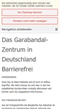Mobile Screenshot of barrierefrei.garabandal-zentrum.de